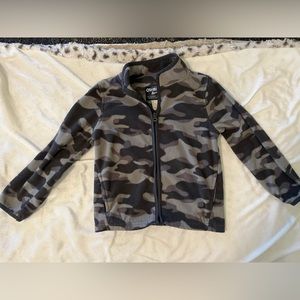 Gray Zip Up Jacket. (Boy)